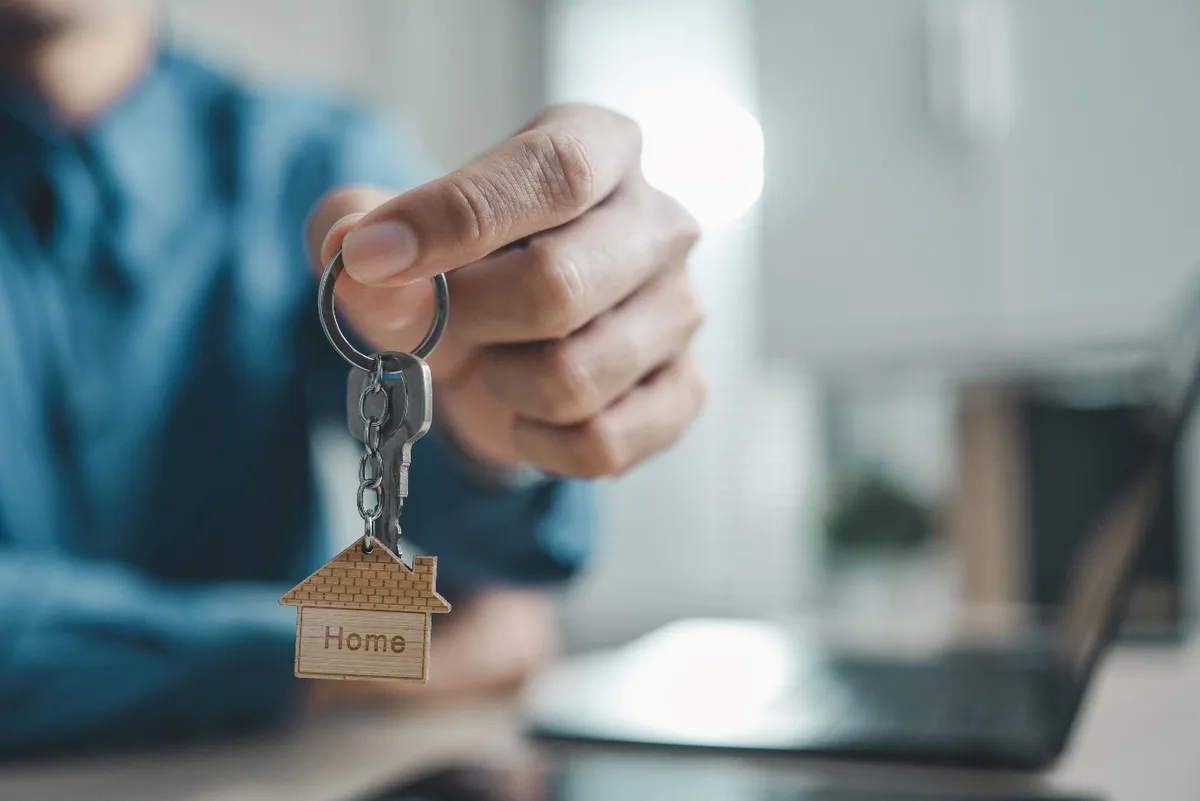 Remise des clés lors de la vente d'un logement